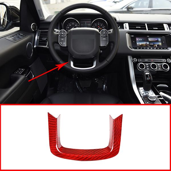 рулевое управление real red carbon fiber колеса автомобиля украшение отделка интерьера аксессуары для discovery sport l550 2020
рулевое управление real red carbon fiber колеса автомобиля украшение отделка интерьера аксессуары для discovery sport l550 2020