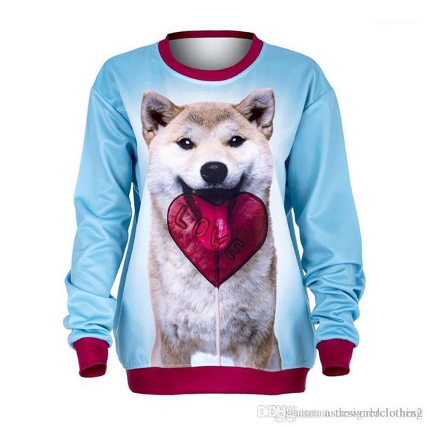 neck long sleeve dogs and love printed ladies hoodies fashion female apparel 3d printed deisigner womens sweatshirts o, Black
neck long sleeve dogs and love printed ladies hoodies fashion female apparel 3d printed deisigner womens sweatshirts o, Black