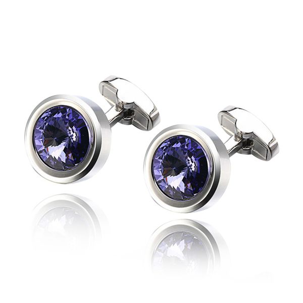 fashion crystal round cufflinks for mens unique quality shiny copper gemelos cuff button suit business wear shirt cuff links, Silver;golden
fashion crystal round cufflinks for mens unique quality shiny copper gemelos cuff button suit business wear shirt cuff links, Silver;golden