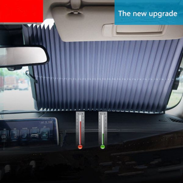 65cm/70cm/80cm upgarde retracta'ble car sunshade suv truck car front windshield sunshade rear window sun visor uv protection
65cm/70cm/80cm upgarde retracta'ble car sunshade suv truck car front windshield sunshade rear window sun visor uv protection