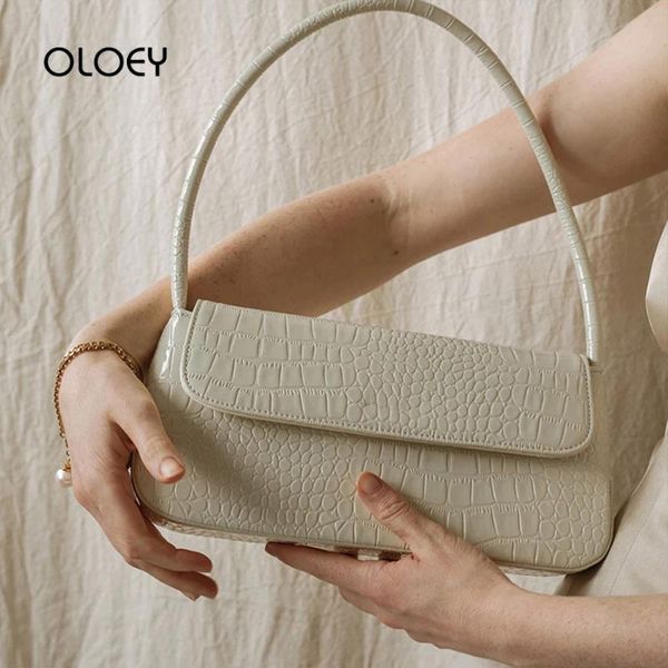 vintage fashion crocodile tote bags 2020 handbags woman bags baguette shape subaxillary bag female shoulder bag
vintage fashion crocodile tote bags 2020 handbags woman bags baguette shape subaxillary bag female shoulder bag