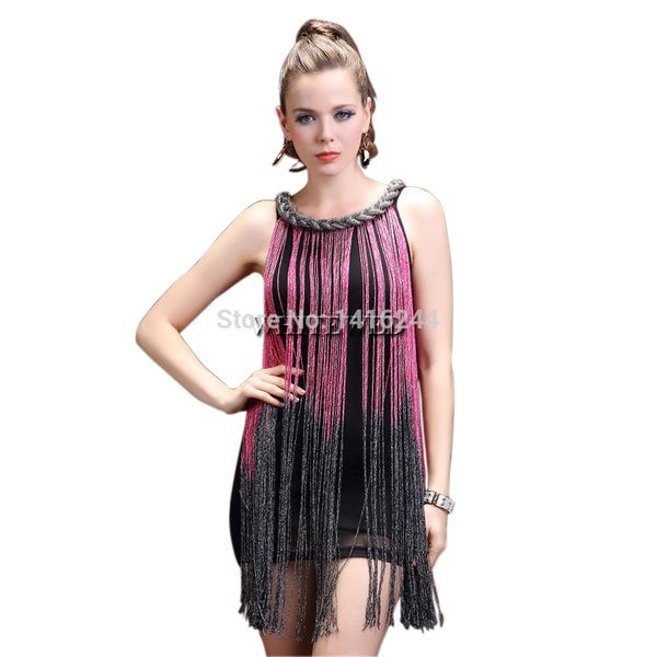 visual 20's fashion charleston rock jazz short singer dance ds costumes tassel fringe scoop chain deck neck dresses, Black;red
visual 20's fashion charleston rock jazz short singer dance ds costumes tassel fringe scoop chain deck neck dresses, Black;red