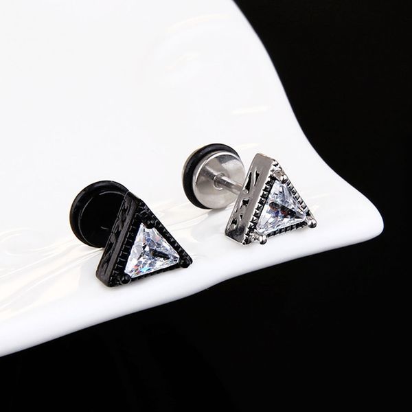 1pc men women triangular zircon ear stud titanium steel jewelry crytsal glitter makeup ear jewelry, Golden;silver
1pc men women triangular zircon ear stud titanium steel jewelry crytsal glitter makeup ear jewelry, Golden;silver