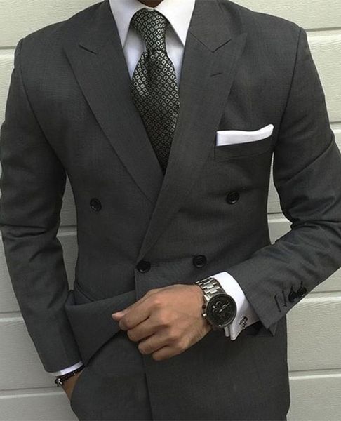 2020 latest smoking dark grey jackets men wedding suit prom tuxedo slim fit 2 pieces custom groom mens suits terno masculino, White;black
2020 latest smoking dark grey jackets men wedding suit prom tuxedo slim fit 2 pieces custom groom mens suits terno masculino, White;black