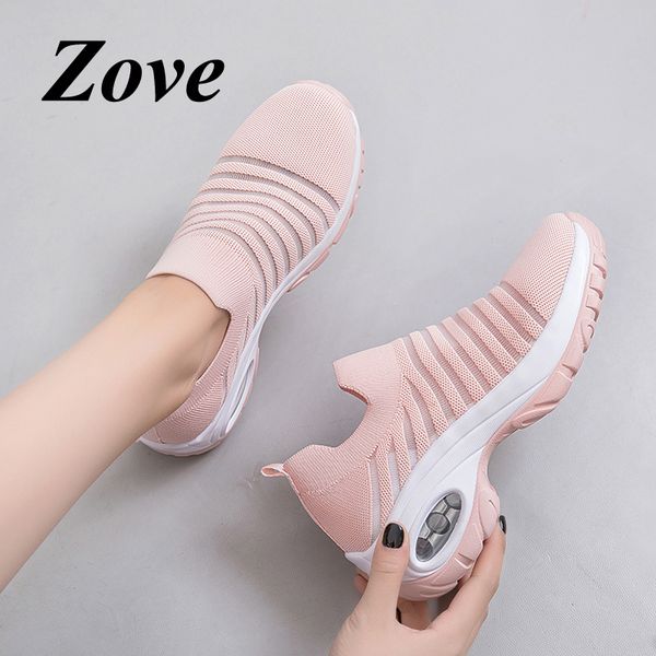 zove women platform sneakers 2019 summer fashion slip on walking shoes outdoor sport sneakers ladies breathe stripes mesh shoes, Black
zove women platform sneakers 2019 summer fashion slip on walking shoes outdoor sport sneakers ladies breathe stripes mesh shoes, Black