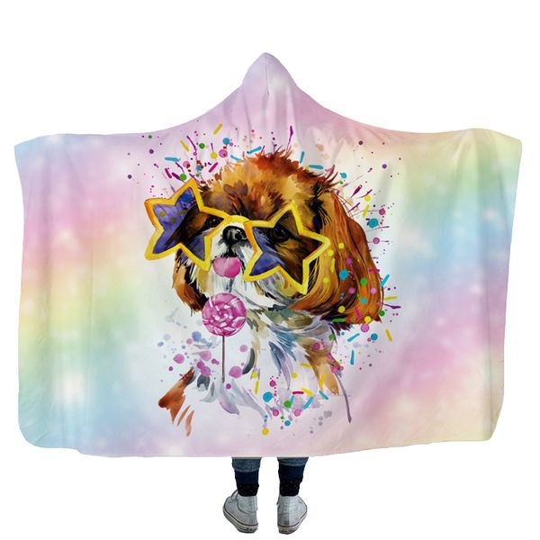 colorful animals printed hooded blanket outdoor travel cold-proof blanket for adults kids home couch bed warm cover
colorful animals printed hooded blanket outdoor travel cold-proof blanket for adults kids home couch bed warm cover