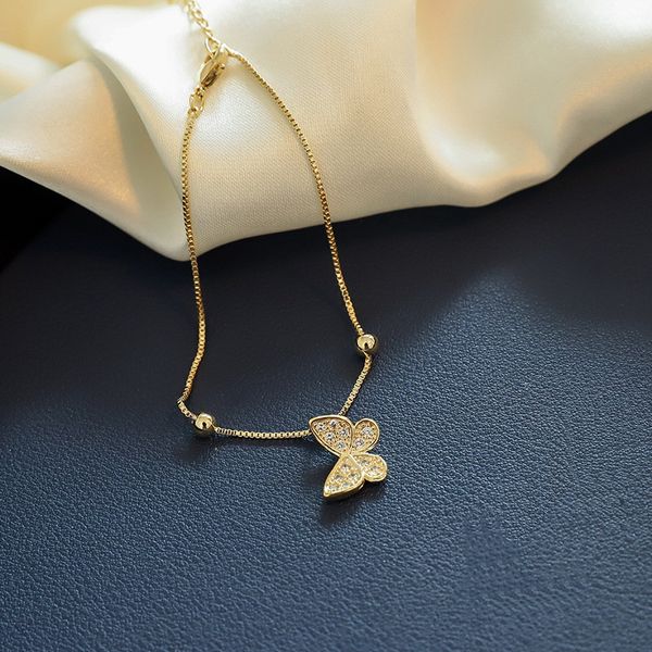 charm bracelets korean elegant butterfly rhinestone for women 2021 fashion temperament jewelry gold color bijoux, Golden;silver
charm bracelets korean elegant butterfly rhinestone for women 2021 fashion temperament jewelry gold color bijoux, Golden;silver