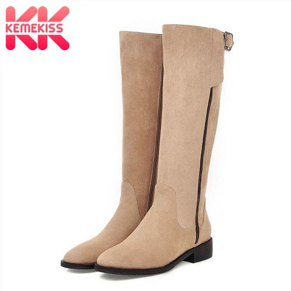 kemekiss winter knee high boots women plus size 33-46 brand new keep warm fur long boots casual zipper daily flats shoes women, Black
kemekiss winter knee high boots women plus size 33-46 brand new keep warm fur long boots casual zipper daily flats shoes women, Black