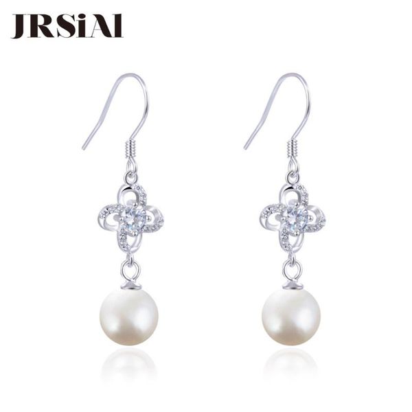 jrsial 925 sterling silver jewelry freshwater pearl zircon earrings korean fashion earrings bead short, Golden;silver
jrsial 925 sterling silver jewelry freshwater pearl zircon earrings korean fashion earrings bead short, Golden;silver