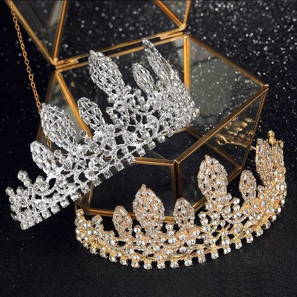 forseven wedding bridal headband luxury tiara handmade fashion big crowns princess hair tiara birthday tiara accessories jl, Golden;white
forseven wedding bridal headband luxury tiara handmade fashion big crowns princess hair tiara birthday tiara accessories jl, Golden;white