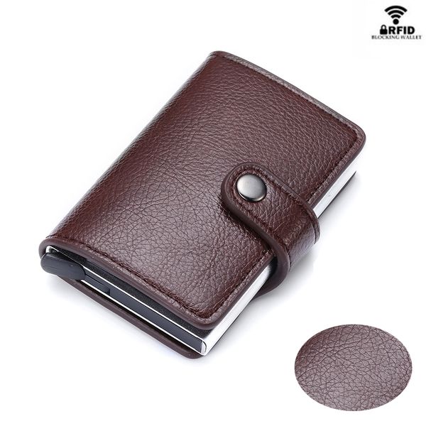 button wallet rfid blocking vintage wallets for new -up security card case slim anti-theft id holder, Red;black
button wallet rfid blocking vintage wallets for new -up security card case slim anti-theft id holder, Red;black