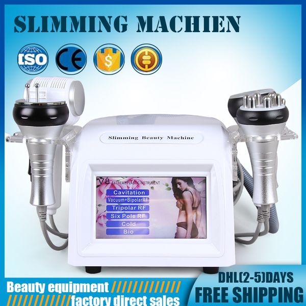 6 in 1 40k cavitation vacuum multipolar tripolar rf cold hammmer slimming beauty machine, Black;white
6 in 1 40k cavitation vacuum multipolar tripolar rf cold hammmer slimming beauty machine, Black;white