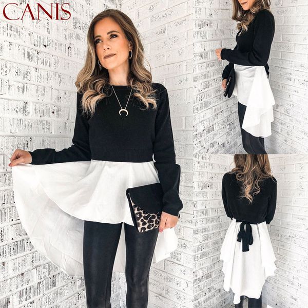 hirigin brand 2019 new fashion summer women long sleeve casual t shirt dress evening party elegant club dresses, Black;gray
hirigin brand 2019 new fashion summer women long sleeve casual t shirt dress evening party elegant club dresses, Black;gray