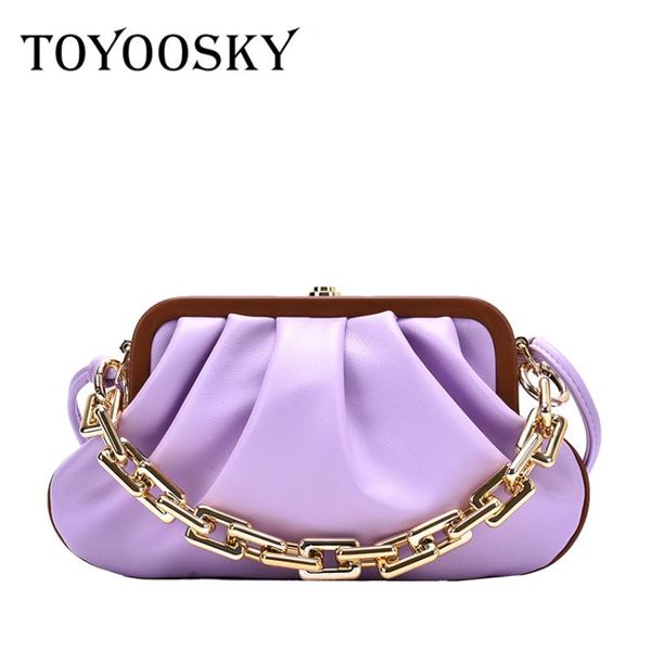 toyoosky solid color thick chain tote 2020 fashion shell shaped leather women's designer handbag pleated shoulder bag
toyoosky solid color thick chain tote 2020 fashion shell shaped leather women's designer handbag pleated shoulder bag