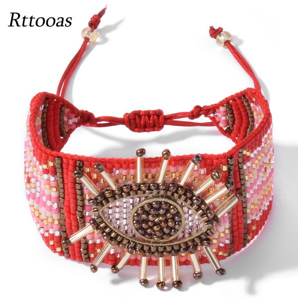 charm bracelets rttooas red turkish evil eye bracelet for women miyuki beads pulseras mujer 2021 arrival fashion jewelry, Golden;silver
charm bracelets rttooas red turkish evil eye bracelet for women miyuki beads pulseras mujer 2021 arrival fashion jewelry, Golden;silver