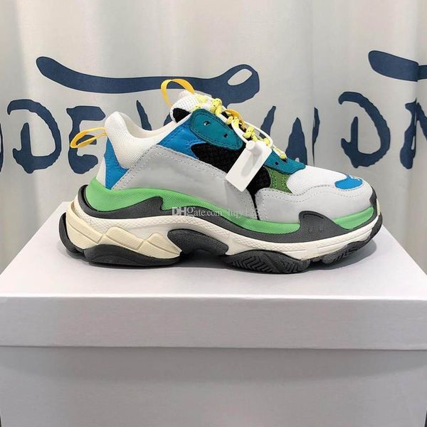 triple s sneakers superstar mans shoes woman mens designer shoes 35 color have fashion sneakers size 35-45 model zx18, Black
triple s sneakers superstar mans shoes woman mens designer shoes 35 color have fashion sneakers size 35-45 model zx18, Black