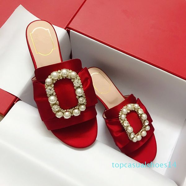 women's rhinestone low-heel slippers colorful pearl designer work summer women's sandals dress shoes classic trend fashion t14, Black
women's rhinestone low-heel slippers colorful pearl designer work summer women's sandals dress shoes classic trend fashion t14, Black