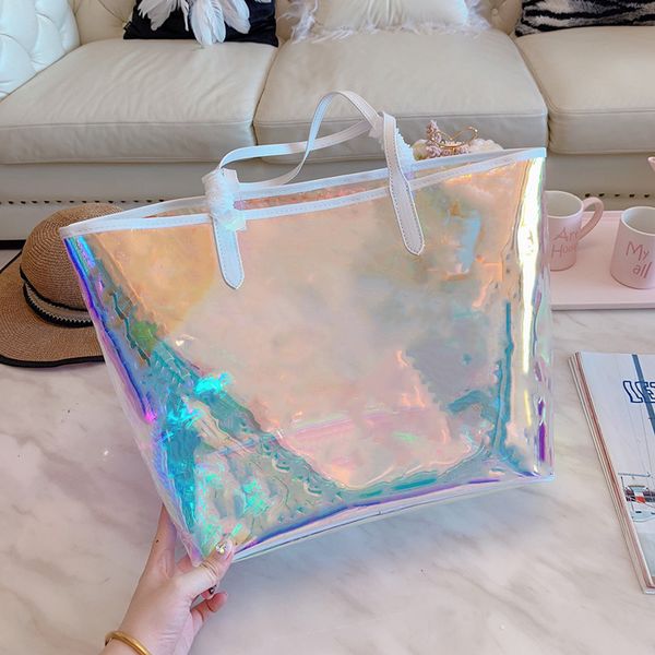 new dazzle rainbow alma bb shell bag printing handbags clear handbags clutch laser flash pvc clutches handbags transparent duffle bag
new dazzle rainbow alma bb shell bag printing handbags clear handbags clutch laser flash pvc clutches handbags transparent duffle bag