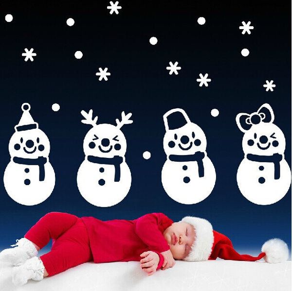 decals happy snowflake holiday snowman white winter christmas merry christmas holiday home window decor wall sticker diy m-209
decals happy snowflake holiday snowman white winter christmas merry christmas holiday home window decor wall sticker diy m-209