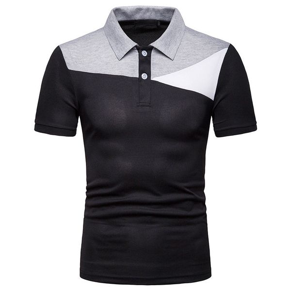 negizber new summer brand shirt men fashion patchwork short sleeve men business casual clothing, White;black
negizber new summer brand shirt men fashion patchwork short sleeve men business casual clothing, White;black