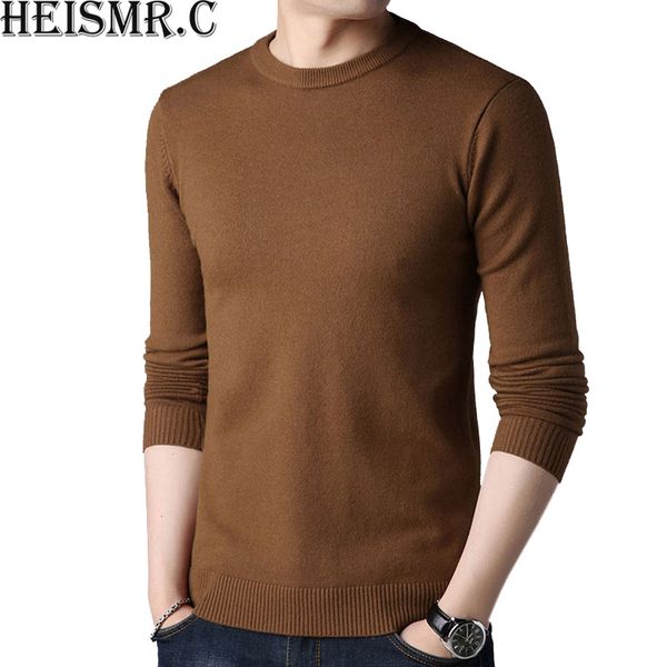 2018 new winter men's sweater mens o- neck solid color elastic sweater and pullover slim fit brand knit thick wool bk533, White;black
2018 new winter men's sweater mens o- neck solid color elastic sweater and pullover slim fit brand knit thick wool bk533, White;black