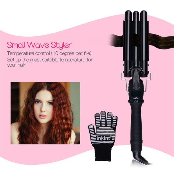 electric magic triple hair crimper deep waver wave ceramic lcd digital curler roller curling irons wand tong salon machine tools
electric magic triple hair crimper deep waver wave ceramic lcd digital curler roller curling irons wand tong salon machine tools