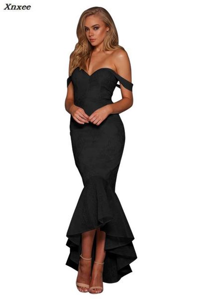 mermaid party off shoulder dress formal women elegant gown black strapless lace fishtail dress vestido de festa longo xnxee, Black;pink
mermaid party off shoulder dress formal women elegant gown black strapless lace fishtail dress vestido de festa longo xnxee, Black;pink