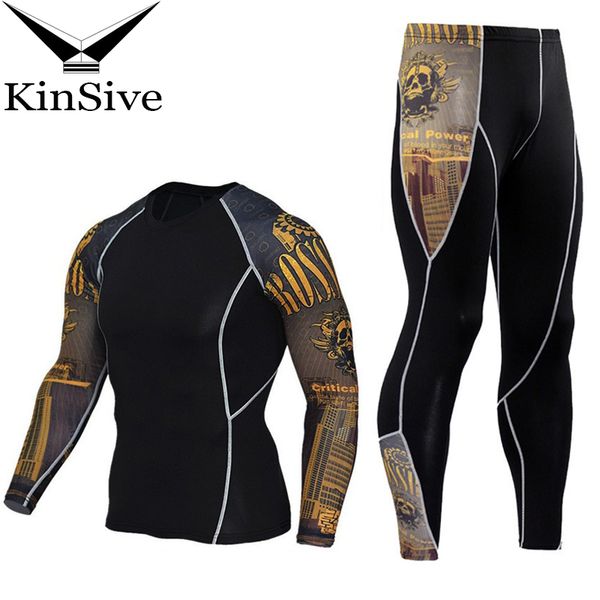 men tracksuit set 3d printed quick dry tights mma workout fitness sporting suit compression shirts pants rashguard clothing set, Gray
men tracksuit set 3d printed quick dry tights mma workout fitness sporting suit compression shirts pants rashguard clothing set, Gray