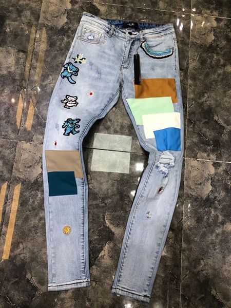 2020 new designer brand men's jeans wholesale men's trousers ultra-thin spring and summer small straight cylinder low-cost, Blue
2020 new designer brand men's jeans wholesale men's trousers ultra-thin spring and summer small straight cylinder low-cost, Blue
