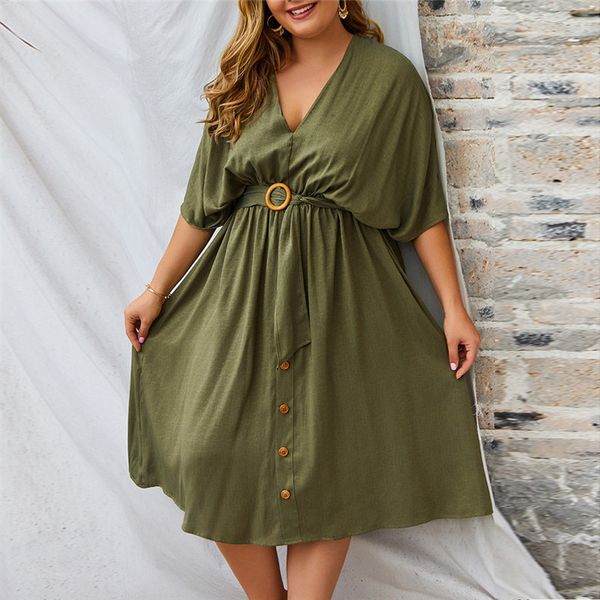 plus size dress women solid bohe short sleeve bandage v-neck ladies dresses women dress sundress maxi vestidos verano 2020, Black;gray
plus size dress women solid bohe short sleeve bandage v-neck ladies dresses women dress sundress maxi vestidos verano 2020, Black;gray