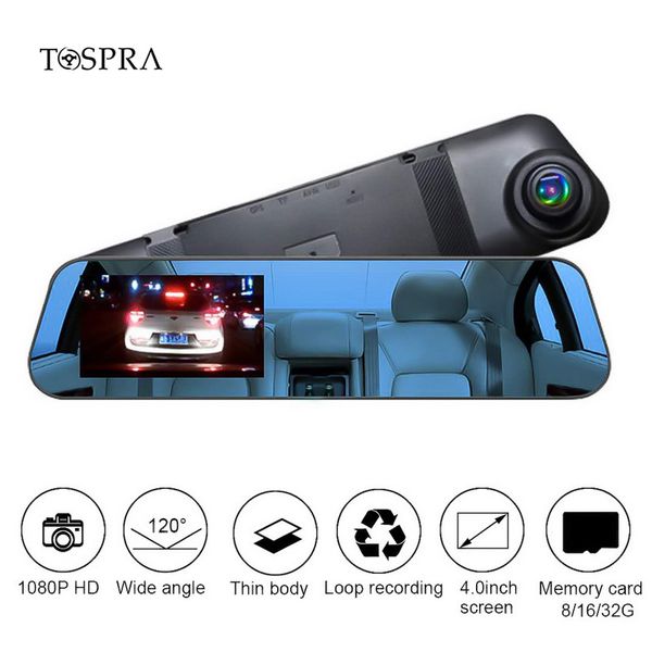 tospra 4.0 inch video rear mirror view full hd 1080p loop recording dash cam recorder registrars car dvr camera
tospra 4.0 inch video rear mirror view full hd 1080p loop recording dash cam recorder registrars car dvr camera