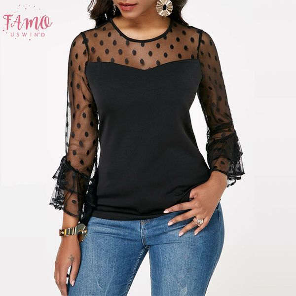 fashion womens polka dot lace hollow chiffon shirt casual long sleeve slim blouse summer new drop shipping, White
fashion womens polka dot lace hollow chiffon shirt casual long sleeve slim blouse summer new drop shipping, White