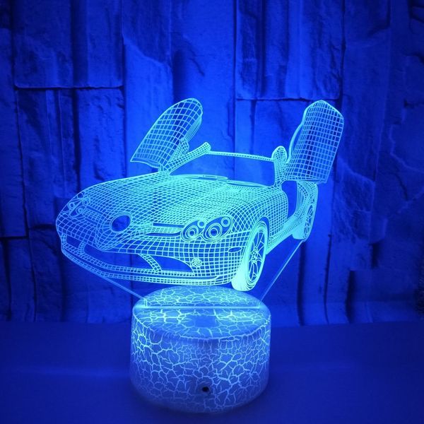 new pattern originality automobile colorful 3d led small night-light sports car seven coloured lights touch desk lamp gift 3d desk lamp
new pattern originality automobile colorful 3d led small night-light sports car seven coloured lights touch desk lamp gift 3d desk lamp