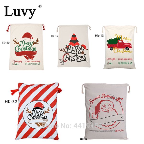 luvy santa sacks 10pcs/lots christmas bag 38 styles party decorations wholesale for christmas gift canvas drawstring bags
luvy santa sacks 10pcs/lots christmas bag 38 styles party decorations wholesale for christmas gift canvas drawstring bags
