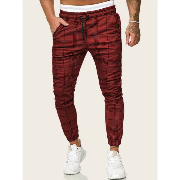 men's spring autumn long casual sport pants slim fit plaid trousers running joggers sweatpants and comfortable, Black
men's spring autumn long casual sport pants slim fit plaid trousers running joggers sweatpants and comfortable, Black