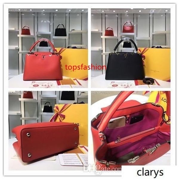 lovuitto capucines pm black leather satchel handbag shoulder bag black taurillon leather red m48870 size:36.24.14cm
lovuitto capucines pm black leather satchel handbag shoulder bag black taurillon leather red m48870 size:36.24.14cm