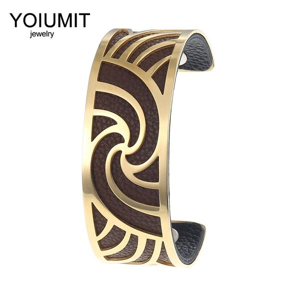 cremo simple gold bangles bracelets for women manchette femme jewelry stainless steel bracelets interchangeable leather bangles, Black
cremo simple gold bangles bracelets for women manchette femme jewelry stainless steel bracelets interchangeable leather bangles, Black