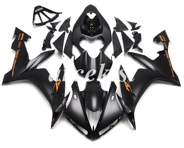 injection mold new abs motorcycle full fairings kit fit for yamaha yzf-r1 2004 2005 2006 04 05 06 bodywork set black matte
injection mold new abs motorcycle full fairings kit fit for yamaha yzf-r1 2004 2005 2006 04 05 06 bodywork set black matte