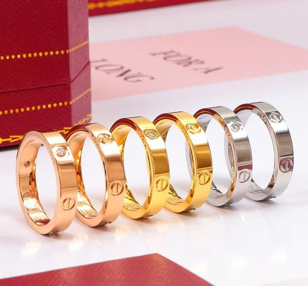 rose gold stainless steel love ring woman jewelry men wedding rings for female women gift engagement with bag no original box, Silver
rose gold stainless steel love ring woman jewelry men wedding rings for female women gift engagement with bag no original box, Silver