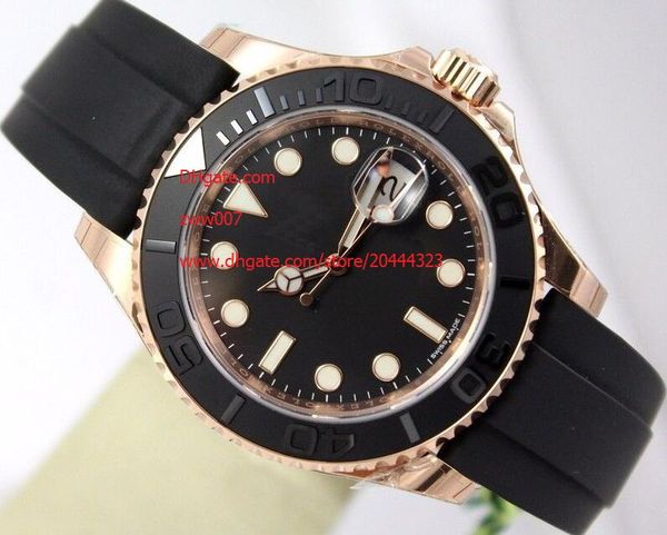 wristwatches 40mm black dial 116655 oysterflex bracelet 18k rose gold sapphire rubber bands automatic mens watch watches, Slivery;brown
wristwatches 40mm black dial 116655 oysterflex bracelet 18k rose gold sapphire rubber bands automatic mens watch watches, Slivery;brown