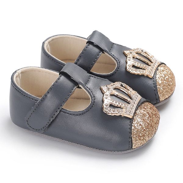 pudcoco newborn baby girl soft sole leather crib shoes princess anti-slip sneaker 0-18months, Black;grey
pudcoco newborn baby girl soft sole leather crib shoes princess anti-slip sneaker 0-18months, Black;grey