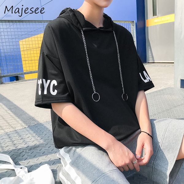 men with hat hoodies & sweatshirts mens hoodie half sleeved bat sleeve summer couples letter korean style male new loose fashion, Black
men with hat hoodies & sweatshirts mens hoodie half sleeved bat sleeve summer couples letter korean style male new loose fashion, Black