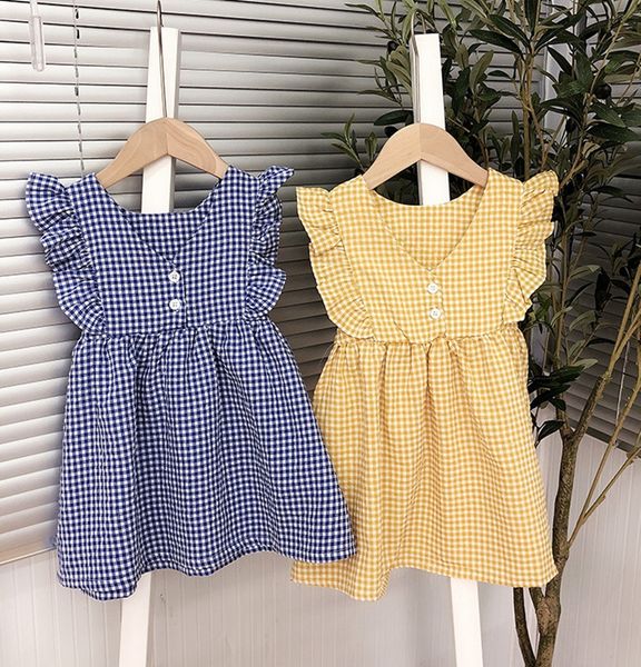 girls dresses plaid kids girl princess dress flying sleeve children vest dresses sleeveless baby girls clothes summer clothing wzw-yw3802, Red;yellow
girls dresses plaid kids girl princess dress flying sleeve children vest dresses sleeveless baby girls clothes summer clothing wzw-yw3802, Red;yellow