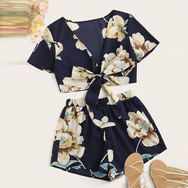 women's two piece pants 2 set womens tracksuit short sleeve boho floral print crop cami with biker shorts outfits ensemble femme, White
women's two piece pants 2 set womens tracksuit short sleeve boho floral print crop cami with biker shorts outfits ensemble femme, White