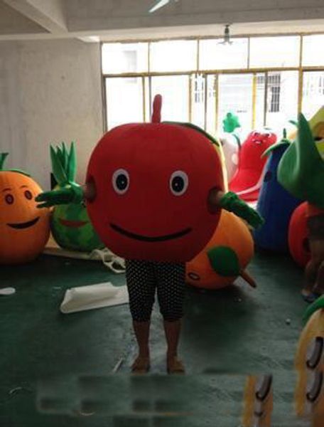 2018 factory cartoon apple mascot costume cute red apple halloween chirastmas party fancy dress costumes, Red;yellow
2018 factory cartoon apple mascot costume cute red apple halloween chirastmas party fancy dress costumes, Red;yellow