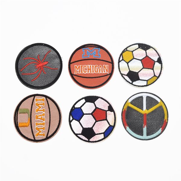 60pcs embrioidered football patches for boy clothes iron on cartoon'stickers fake leather material, Black
60pcs embrioidered football patches for boy clothes iron on cartoon'stickers fake leather material, Black