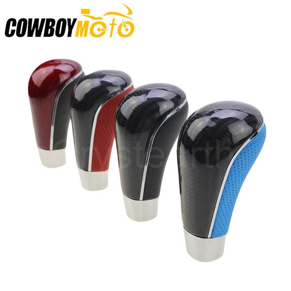 universal car auto manual transmission shift knob leather carbon fiber mt 5 6 speed gear shifter lever stick head
universal car auto manual transmission shift knob leather carbon fiber mt 5 6 speed gear shifter lever stick head