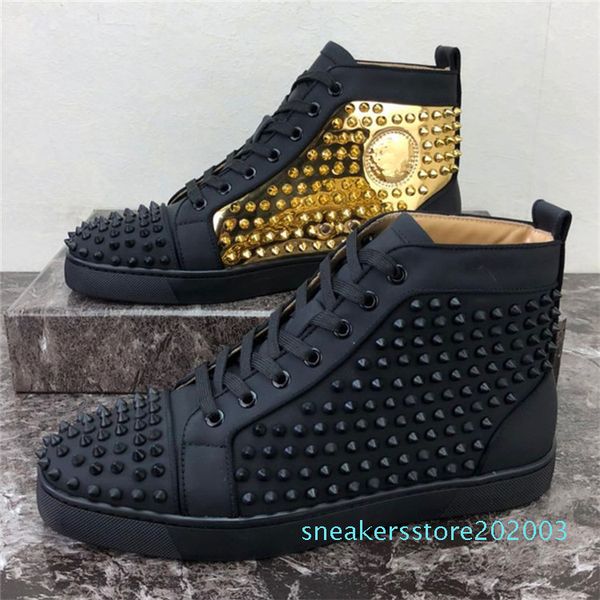 12019 men women casual shoes designer red bottom studded spikes fashion insider sneakers black red white leather high size34-48 s03
12019 men women casual shoes designer red bottom studded spikes fashion insider sneakers black red white leather high size34-48 s03