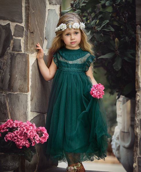 dark green tea length flower girls dresses for boho wedding sheer neck cap sleeve tulle custom baby child pageant dress, White;blue
dark green tea length flower girls dresses for boho wedding sheer neck cap sleeve tulle custom baby child pageant dress, White;blue