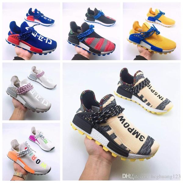 2019 pharrell williams nmd human race yellow blue nerd heart mind mens designer sneakers womens luxury running shoes size 36-45
2019 pharrell williams nmd human race yellow blue nerd heart mind mens designer sneakers womens luxury running shoes size 36-45